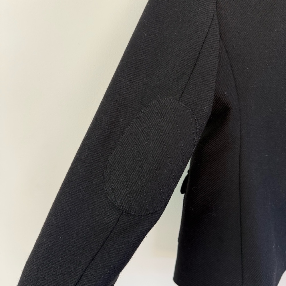 Banana Republic Blazer‎ Black Gold Buttons Size 6P - Picture 5 of 12